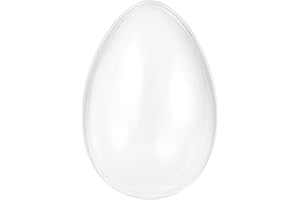 CTOP - Loisir créatif - Œuf Plastique Transparent 6 x 9 cm