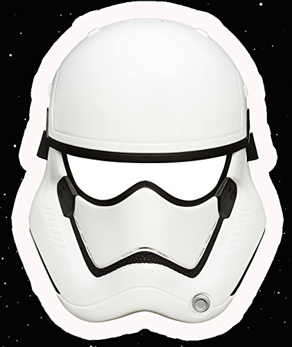 STAR WARS EPISODE 7 – Storm Trooper First Order Set bestehend Maske und Elektrischem Space Blaster mit Sound - 2
