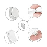 [12 Stück] Neodym Magnete , MENGGOOD Ultrastarke Haftung N52 Magnetstreifen für Glas-Magnetboards Magnettafeln Kühlschränke [10x10x4 mm] Kühlschrankmagnet Pinnwandmagnet Dauermagnet für Whiteboard Pinnwand - 2