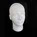 Face Like White Male Foam Head Display Wig Hats Holder Model
