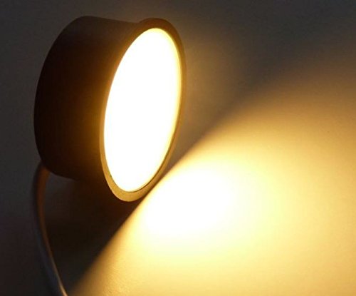 Preisvergleich Produktbild Led Flach 50mm für Einbaustrahler Rahmen Spots warmweiss