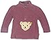 Steiff Baby Girls Fleecepullover 1/1 Arm Banded Collar Long Sleeve Jumper, Purple (dusky Orchid Purple 7982), 0-3 Months (Manufacturer size: 62)