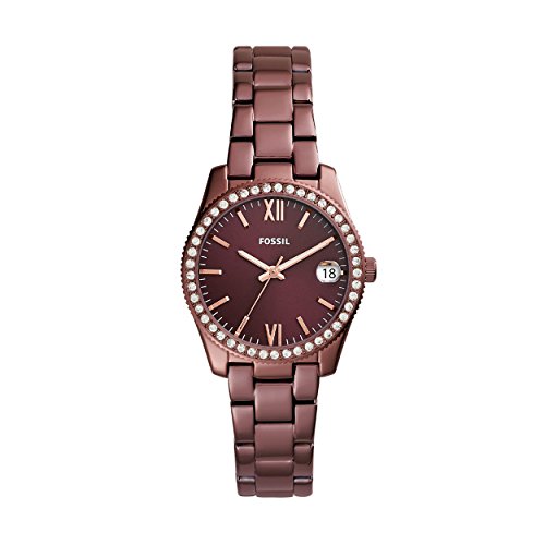Fossil Damen Analog Quarz Uhr mit Edelstahl Armband ES4320 Fossil Damen Analog Quarz Uhr mit Edelstahl Armband ES4320