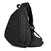 Produktbild Maxmer Sling Rucksack Tactical Crossbag Military Molle Schulterrucksack mit einem Verstellbaren Schultergurt und Hüftgurt (Schwarz)