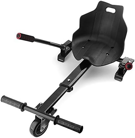 BlueDigital - Hoverkart All Size Seat for Electric Kart Self Balancing Scooter (Black)
