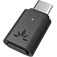 Avantree C81 Bluetooth USB-C Wireless Audio Adapter Dongle to Connect Headphones and Speakers to PS4/5, Switch, PC/Mac, Supports aptX Low Latency, Plug & Play, Mini Micro Included