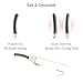 Suprent Heated, Power-operated Eyelash Curler,Eyelash-heated and Curled Instrument for Electric Eyes,Eyelash Modeling,Eyelash Brush,Eyelash Pen (White)