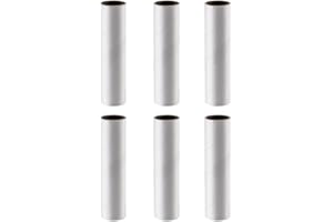 Dragon Slay Lot de 6 Rouleaux Anti-Peluches de 16 cm, Compatible avec MUJI, 360 Feuilles Extra collantes pour Poils de Chat/Chien/Animal Domestique (Rouleaux de Recharge (Paquet de 6))