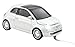 Produktbild Clickcar CCM660349 Fiat 500 new wired optische Maus (800dpi, 1,5m, USB) pearl white