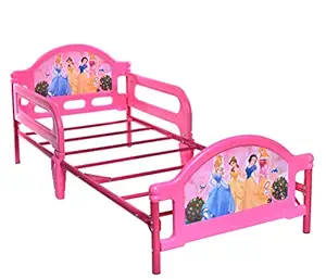 IRIS Furniture Children Deluxe Princess Toddler Bed with Attached guardrails