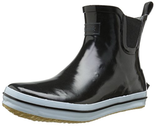 Kamik Sharonlo, Botas de Agua para Mujer, Negro (Blk-Black/White), 39 EU