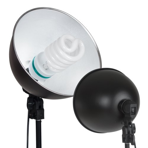 TecTake Kit iluminación Estudio fotográfico Set lámpara fotografía softbox trípode - Varios Modelos - (No. 3 | No. 400895)