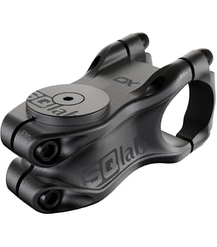 Attacco Manubrio Regolabile SQlab 821 3.0 Per Bici City | 0°-90° + Supporto SP-Connect | 70/90/110mm