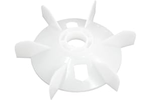 Aexit Y112-4 Diametro disco 134mm Diametro foro 28mm Dia 6 fori Motore in plastica Ventola di raffreddamento per motore 4KW ID: 254357
