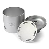 Original Sky Head Shishakopf von skyshisha - der Premium-Tabakkopf für maximale Ergebnisse mit jeder Shisha (silber, ohne Griff)