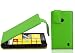 Produktbild Nokia Lumia 520 / 521 Flip Hülle in GRÜN von Cadorabo - Handyhülle in Kunstleder für Nokia Lumia 520 / 521 Case Cover Schutzhülle Etui Tasche in GIFT GRÜN