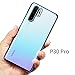 Produktbild SOOCX Huawei p30 case, Huawei p30 pro case, ultradünne schlanke klare transparente case Kratzfest stoßfest pc Backboard schutzhülle für p30 / p30 pro (Color : Plating Blue Edge, Größe : P30 Pro)