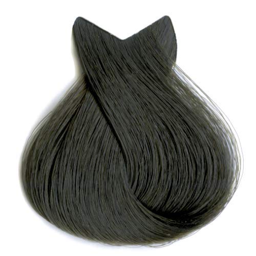 Blumin Kit Tinte Pelo/Tinte Capilar/Coloración de Cabello/Tinte para Cabello/Coloración Permanente Capilar Anti-Edad, Tinte Efecto Luminoso con Aceite de Argán, Lino y Jojoba, Nº 4 Castaño Medio