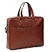 Benjamin Button Vegan Leather 15.6 Inch Tan Laptop Messenger and Tablet Bag/Briefcase (BB00011) RS.2519.00