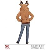 Niedliche Jacke / Sweatjacke / Kapuzenjacke / Tierkostüm als Rentier / Rentierkostüm mit Kapuze Gr. S / M - 