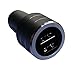 Produktbild Dual USB Car Charger (15W / 3.5A, 2 Ports) Adapter mit Auto Escape-Notfall-Rund Metall-Sicherheits-Hammer-Funktion für Smartphones iPhone iPad