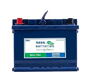TATA BATTERIES Silver Plus 12V 60Ah Car Battery - Set of 2.
