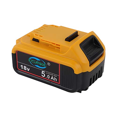 Sankett High Capacity 18V 5.0Ah XR Li-Ion-Kompaktakku para DeWalt DCB184 DCB184B-XJ DCB183 DCB183-XJ DCB182-XJ DCB181-XJ DCB185-DCJ182-DCB201 DCB202-XJ