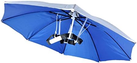 Umbrella Longra® ♥ Silver Outdoor Sport Foldable Umbrella Hat Cap * Practical ! Rain Use * Headband Design ♥ ♥