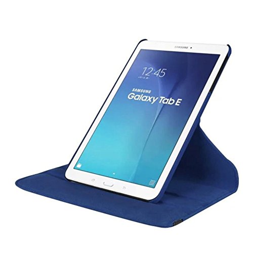 Tasche für Samsung Galaxy Tab E SM-T560 T561 9.6 Zoll Case Stand Slim Flip Book Cover Folio Skin (Blau) NEU - 5