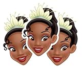 Star Cutouts - stsmp48 - 3 máscaras para Adulto Tiana - Disney la Princesa y la...