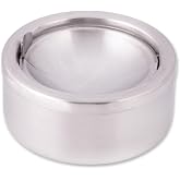 Epinox &Ccedil;elik Hazneli Basmalı K&uuml;ll&uuml;k - Bah&ccedil;e Tipi K&uuml;l Tablası - Mandallı K&uuml;ll&uuml;k - 12 cm &Ccedil;ap