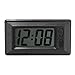 Produktbild Demino Ultra-dünne LCD-Digital-Display-Träger-Auto-Armaturenbrett-Zeit-Kalender anzeigen Klebepad Uhr schwarz 7.5 * 4 * 1cm