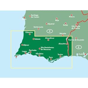 Algarve, mapa de carreteras. Escala 1:150.000. Freytag & Berndt.: Road Map (Auto karte)