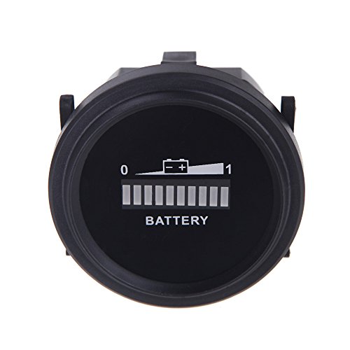 KKMOON Digitale LED Batteriestatus Ladeanzeige Batterieanzeige 12V / 24V / 36V / 48V / 72V - 3