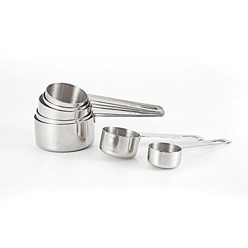 KitchenTour Edelstahl Messbecher Set, 7-teilig - 4