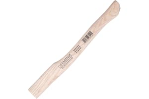 GERMANIA Qualitätswerkzeuge Beilstiel 42cm 1,2kg Beil Holz Esche Kuhfußform Ersatzstiel Axtstiel Stiel