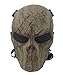 Produktbild Airsoft Maske, Coofit Ghost Skull Softair Schutzmaske Paintball Maske Totenkopf Halloween Maske