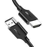 LE OFRECE LA MEJOR EXPERIENCIA AUDIOVISUAL: Este cable HDMI Ultra HD de alta velocidad admite las resoluciones de hasta 4K y las tasas de refresco 60Hz además de ser compatible con 3D para ofrecer la experiencia audiovisual más inmersiva. Cambia la manera en la que disfruta de sus películas, series de televisión y videojuegos.