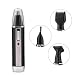 XINCARE 4 in 1 Waterproof Rechargable 360 degree Nose Ear Hair Trimmer Electric Beard Sideburn Eyebrow Underarms Hair Shaver Razor Remover Face Shaving Groomer Set (4 in 1)