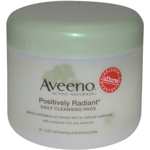 Aveeno Active Naturals Positively Radiant Cleansing Pads 28-Count