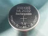Compatible con: ml2032 Maxell Ml2032/ML 2032 batería Recargable