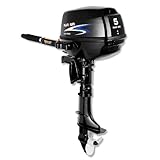 4-Takt, 1-Zylinder PARSUN Außenbordmotor Außenborder 5 PS Bootsmotor F5-BMS