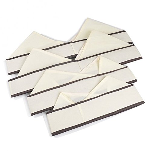 Kicode BH Unterwäsche Socken Krawatten Dessous Aufbewahrungsbox Organizer Schrank Schubladen 4 Stück - 6