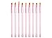 Produktbild JwlqAy Spaß Nagel Malerei Stift Rosa Wasser Bohrer Sägezahn Phototherapie Stift Rose Gold Malerei Blume Stift Crescent Pen