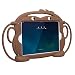 Produktbild Ipad Air Case, CHINFAI Doppelseitiger AFFE Cartoon Stoßfest Silikon Tablet Schutzhülle für iPad 9.7 Zoll 5./6. / Pro/Air / Air2 Tablet-Braun