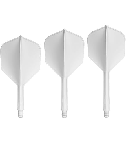 Lot De 10 Tiges + Ailettes Fléchettes VIVIIHOO – ABS, Filetage 2BA, Couleurs Variées, Fixées En Une Pièce