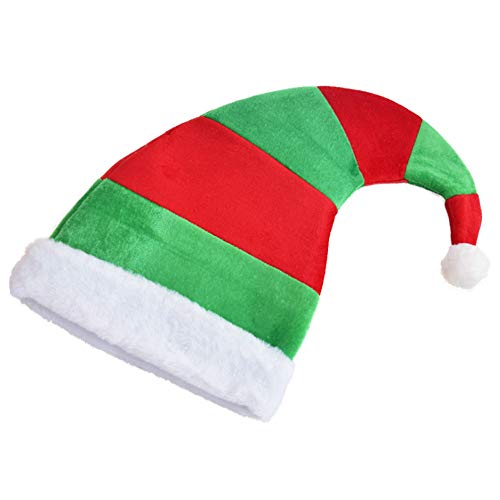 Meliya Christmas Elf Hat Extra Long Christmas Spirit Hat Ball Dancing Party Fancy Dress Decoration for Adults