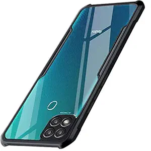 TheGiftKart ShockProof Crystal Clear Mi Redmi 9 / Redmi 9 Activ / Poco C31 Back Cover Case | 360 Degree Protection | Protective Design | Transparent Back Cover Case for Mi Redmi 9 / Redmi 9 Activ / Poco C31 (Black Bumper)