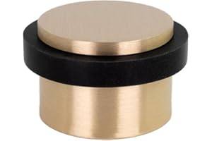 EVI HERRAJES EVI Hardware 04010328MT drzwiowy, Matte Finish, mosiądz-Mate kauczuk czarny, 28o x 20mm