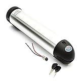 Lithium 48V 15Ah Bottle Battery Electric Bicycle Bike Lockable Chinese Cell Lithium-ion Portable Allo Silver